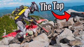 Riding the Hardest Dirt Bike Trail in America [upl. by Winebaum]