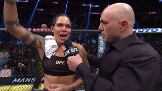 UFC 269 Amanda Nunes Octagon Interview [upl. by Devinne298]