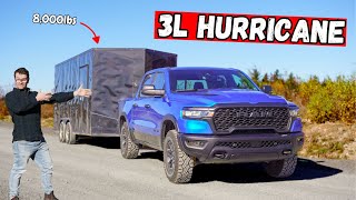 Ram 1500 3L HURRICANE Twin Turbo I6 Engine Review  CAN IT TOW [upl. by Genaro]