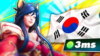 Challenger Ahri First Time Korean Server [upl. by Nitnert]