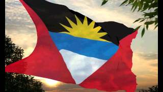 The Royal and National Anthem of Antigua and Barbuda [upl. by Nnyladnarb]