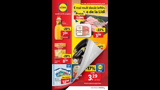 Catalog Lidl 29 Iulie  04 August 2024  Oferta Lidl din 29072024 [upl. by Weitzman413]