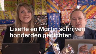 Lisette en Martin hebben al 800 gedichten geschreven zo doen ze dat  RTL NIEUWS [upl. by Verneuil]