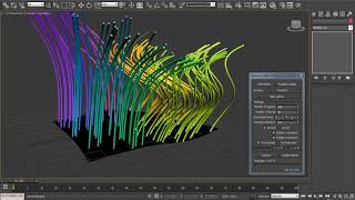 Splines Scatter  3ds Max Script [upl. by Dumanian]