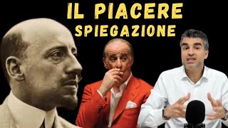 DAnnunzio  Il Piacere Spiegazione [upl. by Dinerman]