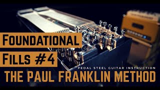 E9 Pedal Steel Lesson Foundational Fill 4 Playing Over The 6m Chord [upl. by Joed]