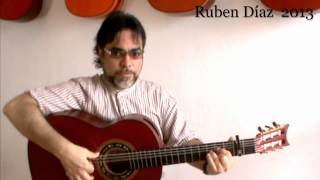 Almoraima Step by Step 8 Ruben Diaz Andalusian Flamenco Guitar Lessons on Paco de Lucias Technique [upl. by Dorris]