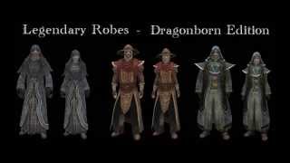 Legendary Robes Dragonborn Edition ★ Mod SKYRIM [upl. by Jr925]