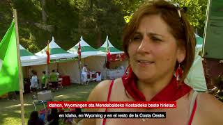 Evelyne Ustarroz on Basques in the West from Canyonscom [upl. by Nylyak]