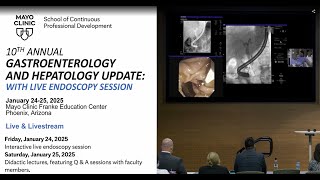 CME Preview 10th Annual Gastroenterology amp Hepatology Update Interactive Live Endoscopy 2025 [upl. by Oretos]