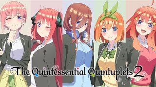 The Quintessential Quintuplets 2  Opening  Gotobun no Katachi [upl. by Kataway]