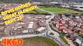 Great Oldbury Stonehouse in Gloucestershire new Bovis homes development part 22 17324 [upl. by Ennylhsa328]