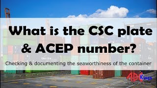 What is the CSC Plate and ACEP Number [upl. by Eelarak]