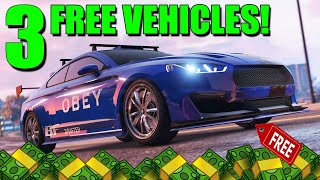 3 Free Vehicles This Week New Weekly Updates Through October 2nd  GTA 5 Online [upl. by Sevein394]