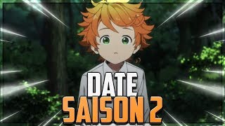 LA DATE DE LA SAISON 2 DE THE PROMISED NEVERLAND [upl. by Cleveland]