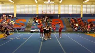 100816 Radford Varsity Cheer Team Western Division [upl. by Laro]