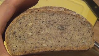 Vollkornbrot Selber backen Hanseatenbrot [upl. by Duile]