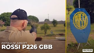 Review Completo Pistola de Airsoft Rossi P226 GBB [upl. by Calmas610]