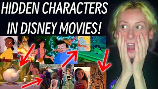 HIDDEN CHARACTERS IN DISNEY MOVIES 🔎 🎥 🏰 with Nicky Marra [upl. by Claman]