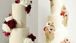 Dream wedding cake designs💍💒 [upl. by Ahsened981]