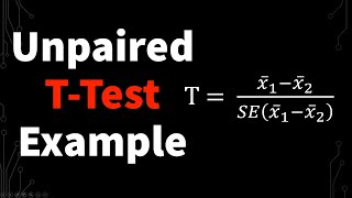 tTest with Unpaired Independent Samples [upl. by Martynne]