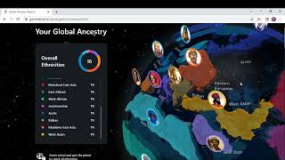 Added Genomelink Global Ancestry and Indigenous American Report Feature [upl. by Lahcar221]