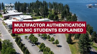 Multifactor Authorization for NIC students explained by Myles and Neil from the NIC IT Help Desk [upl. by Katharyn]