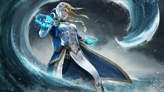 Jaina Proudmoore Fanart  Timelapse process [upl. by Nylirad]