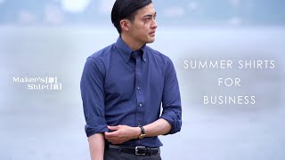 鎌倉シャツ｜SUMMER SHIRTS FOR BUSINESS [upl. by Aicileb]