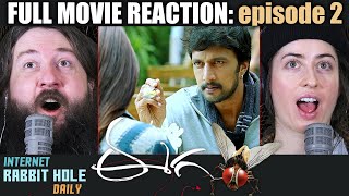 EEGA  Telugu  FULL MOVIE REACTION  episode 2  irh daily [upl. by Oberstone]