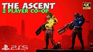 The Ascent  2 Player Couch CoOp Mayhem PS5 4K HDR 60FPS [upl. by Zindman]