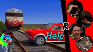 Getting Killed EVEN MORE in My Summer Car  martincitopants  RENEGADES REACT [upl. by Atthia]