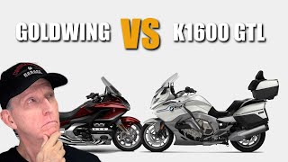 BMW vs HONDA  Which Is Better The Goldwing or the K1600 GTL  Cruisemans Reviews [upl. by Aehs]