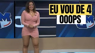 JORNALISTA EXAGERA MUITO E FALA PALAVRÃO AO VIVO 5 [upl. by Jenne140]