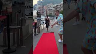 Red carpet in Monaco😍🇲🇨 redcapretboy [upl. by Clevie]