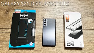 Samsung Galaxy S21 Plus amp Ultra Panzerglas  Welcher ist der beste Displayschutz [upl. by Stubstad]