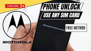 How to unlock Motorola Tracfone [upl. by Niwroc]