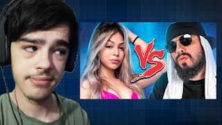 REACT Melody Vs Mussoumano  Batalha de Youtubers [upl. by Callista]