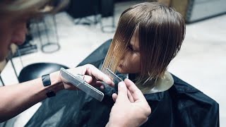 HOW TO CUT SURFER BOY HAIRCUT tutorial  NIKITOCHKIN [upl. by Cassandra]