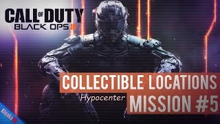 Call of Duty Black Ops 3  Mission 5  All Collectibles Guide Curator Trophy Achievement [upl. by Eissim]