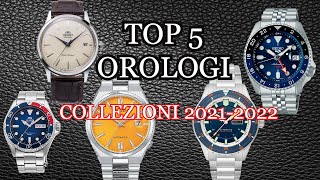 Top 5 Nuove Collezioni 2022 ⌚ Orologi sotto i 40000€ [upl. by Rakel]