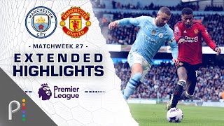 Manchester City v Manchester United  PREMIER LEAGUE HIGHLIGHTS  332024  NBC Sports [upl. by Farrington]