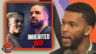 600Breezy on How He Inherited Drakes Beef with XXXtentacion [upl. by Merwyn]