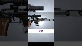 Vintorez VSS sniper rifle youtubeshorts [upl. by Wina]