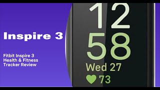 Health amp Wellness Fitbit Inspire 3 Review  Black Friday Gift Ideas [upl. by Atiras]