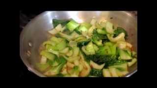 Bok Choy and Chicken Stir Fry [upl. by Cherey]