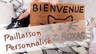 DIY  un paillasson personnalisé  Ikea hack facile [upl. by Nathanael]