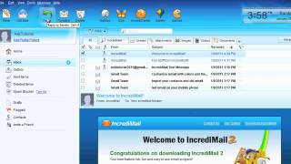 Como instalar y utilizar Incredimail [upl. by Gemma239]