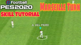 Tip Skill Pes Mobile Kỹ năng ĐẢO BÓNG QUA NGƯỜI  Marseille Turn Skill  Advanced  Classic [upl. by Ayikur531]