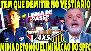 PÓS JOGO MIDIA DETONOU CARPINI APÓS ELIMINAÇÃO DO SPFC PÓS JOGO SÃO PAULO X NOVO HORIZONTINO [upl. by Holtz]